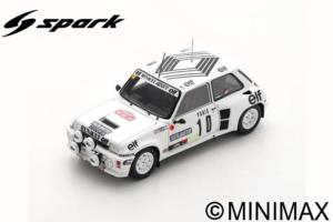 RENAULT 5 Turbo N°10 Rallye Monte Carlo 1985  Dany Snobeck - Jean-Pierre Béchu