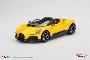 BUGATTI W16 Mistral Yellow 2024 1/18