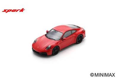 PORSCHE 911 Carrera GTS Coupe (992.2) - Guardsred 1/18