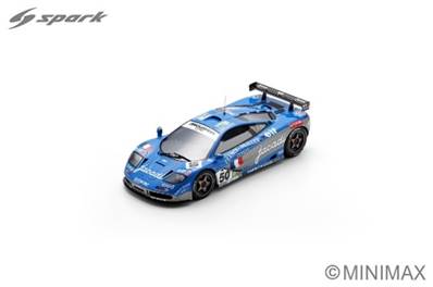 MCLAREN F1 GTR N°50 5ème 24H Le Mans 1995 J-D. Delétraz - F. Giroix - O. Grouillard 1/18