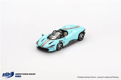 FERRARI Daytona SP3 Light Blue 1/64