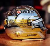 CASQUE Lewis Hamilton –Scuderia Ferrari HP - GP Abu Dhabi 2025 1/5