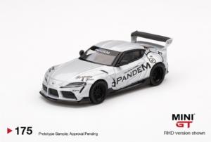 TOYOTA GR Supra V1.0 Pandem Silver LHD 1/64