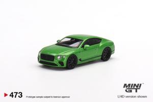 BENTLEY Continental GT Speed 2022 Apple Green RHD 1/64