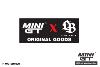 STICKER Logo Mini GT x LB Original Goods (8x19cm)