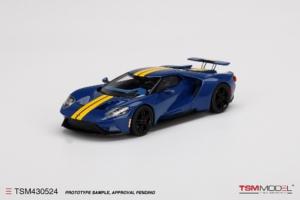 FORD GT Sunoco Blue w/ Yellow Stripe