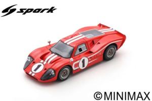 FORD MK IV N°1 Vainqueur 24H Le Mans 1967 D. Gurney - A. J. Foyt