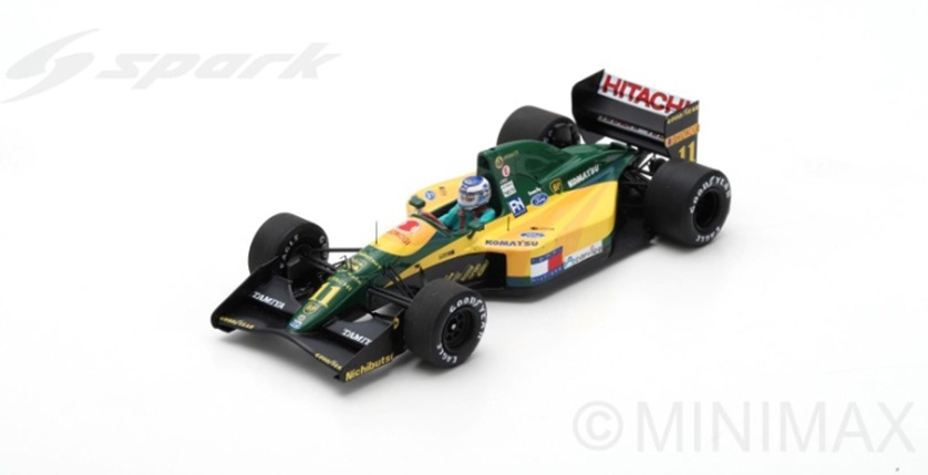 LOTUS 107 N°11 GP France 1992 Mika Hakkinen