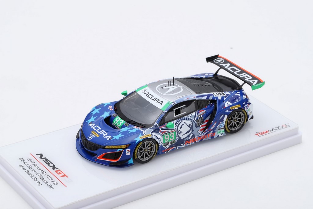 ACURA NSX GT3 N°93 "Statue of Liberty" IMSA Championship Watkins Glen 2017 