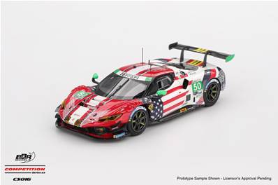 FERRARI 296 GT3 N°50 Af Corse IMSA 24H Daytona 2025 C. Laursen - A. Leclerc - R. Agostini - C. Toledo