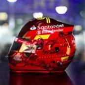 CASQUE Carlos Sainz - GP Abu Dhabi 2024 1/5