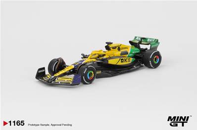 MCLAREN MCL38 N°81 2ème GP Monaco 2024 Oscar Piastri 1/64