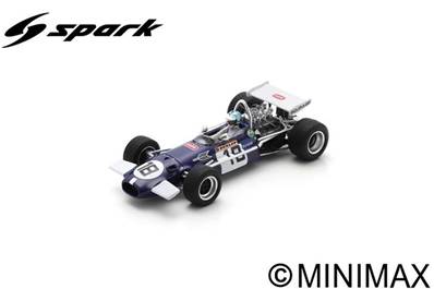 BRABHAM BT26A N°18 2ème GP US 1969 Piers Courage