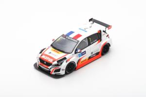 PEUGEOT 308 TCR N°7 DG Sport Competition  Race 2 WTCR Grand Prix Macau 2018 Aurélien Comte (300ex)