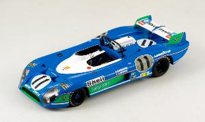 MATRA SIMCA MS 670 B N°11 Vainqueur 24H Le Mans 1973  H. Pescarolo - G. Larrousse 1/18