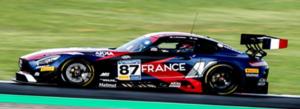 MERCEDES-AMG GT3 N°87 FIA Motorsport Games GT Cup Vallelunga 2019 Team France - Beaubelique - Pla 