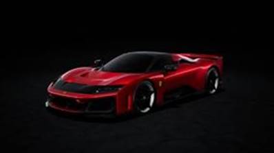 FERRARI F80 2024 - Rosso Supercar 1/12