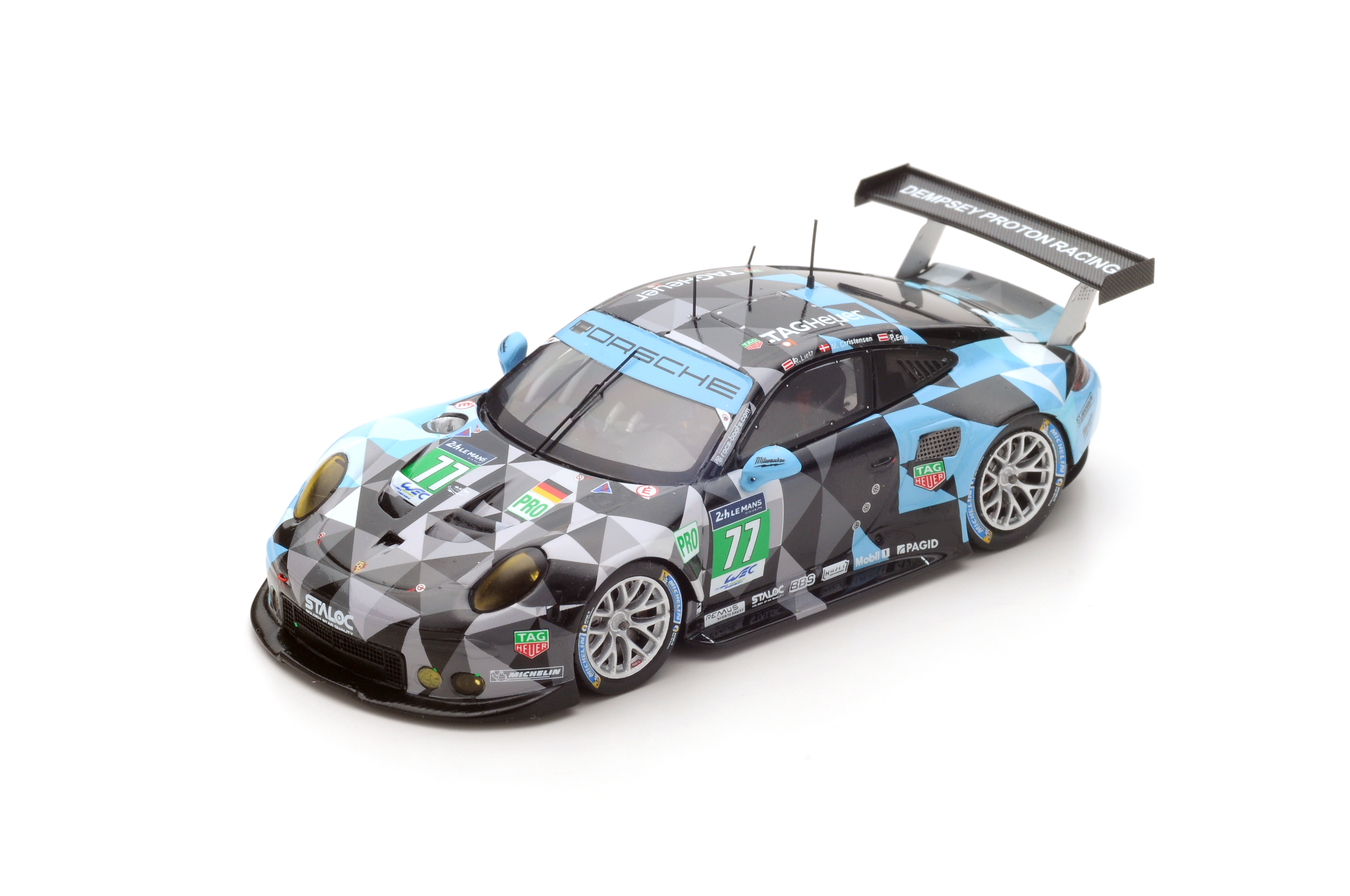 PORSCHE 911 RSR N°77 LM GTE Pro 24H Le Mans 2016 - R.Lietz -M.Christensen 