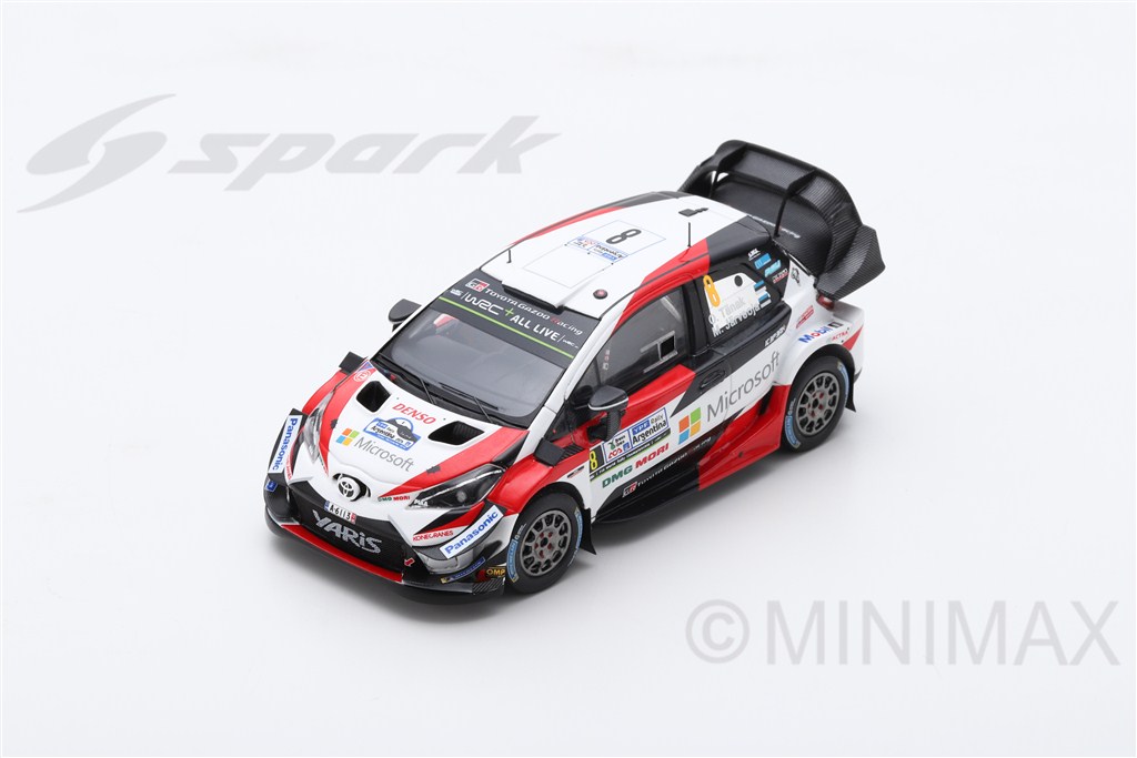 TOYOTA Yaris WRC N°8 Vainqueur Rallye Argentine 2018 O. Tanak - M. Jarveoja