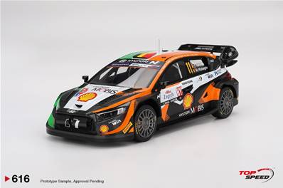 HYUNDAI I20 N Rally1 N°11 Power Stage Rallye Croatie 2023 T. Neuville - M. Wydaeghe 1/18