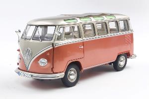 VOLKSWAGEN T1 Samba Bus - Orange metallic 1/18