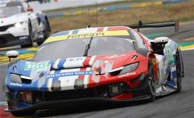 FERRARI 296 LMGT3 N°150 RICHARD MILLE AF CORSE 24H Le Mans 2025 C. Toledo - L. Wadoux - R. Agostini 1/18