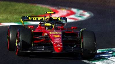 FERRARI F1-75 N°55 GP Italie 2022 Carlos Sainz