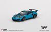 MGT00344-L : PORSCHE 991 GT2 RS Weissach Package Miami Blue LHD 1/64