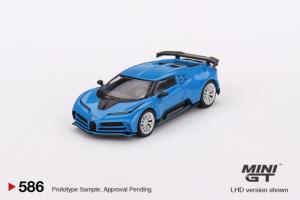 BUGATTI Centodieci Blue Bugatti LHD 1/64