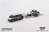 SET Porsche 911 Dakar N°718 + Volkswagen ID. Buzz Porsche Centrum Gelderland Roughroads 2025 1/64