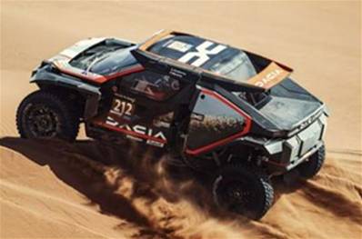 DACIA Sandrider N°219 The Dacia Sandriders Rallye Dakar 2025 S. Loeb – F. Lurquin
