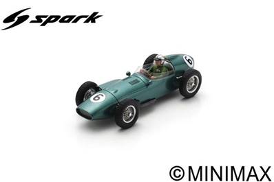 ASTON MARTIN DBR4 N°6 International Trophy 1960 Roy Salvadori