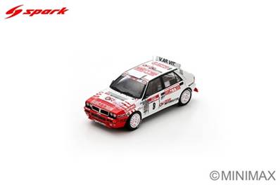 LANCIA Delta HF Integrale EVO N°8 8ème Tour de Corse - Rallye de France 1992 P. Liatti - L. Tedeschini
