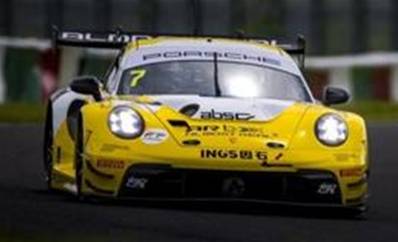 PORSCHE 911 GT3 R (992) N°7 Absolute Racing 2ème 1000km Suzuka 2025 L. Vanthoor - K. Estre - P. Pilet (300ex.)