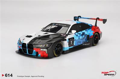 BMW M4 (G82) GT3 EVO Présentation 2024 1/18