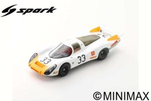 PORSCHE 908/8 n°33 3ème 24H Le Mans 1968  R. Stommelen - J. Neerpasch 1/18