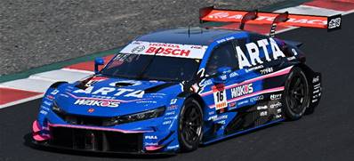 HONDA CIVIC TYPE R-GT N°16 ARTA MUGEN GT500 SUPER GT 2025 H. Otsu - R. Sato