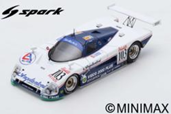 SPICE SE 88 C N°103 24H Le Mans 1988 A. Coppelli - T. Thyrring - E. Salazar