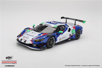 FERRARI 296 GT3 N°34 Conquest Racing 24H Daytona 2025 G. Altoè - C. Sbirrazzuoli - D. Serra - M. Franco 1/18