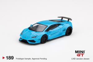 	  LAMBORGHINI Huracán ver. 1 Light Blue - LB WORKS LHD 1/64