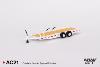 REMORQUE Plateau voiture White 1/64