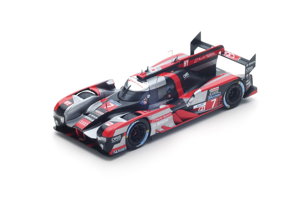 AUDI  R18 - HY Team Joest  n°7 4ème 24H Le Mans 2016 M. Fässler - A. Lotterer - B. Tréluyer