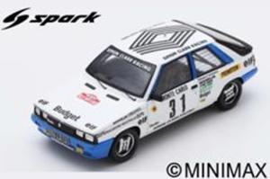 RENAULT 11 Turbo N°31 Rallye Monte Carlo 1985  A. Oreille - S. Oreille