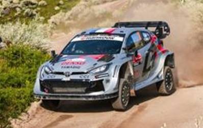 TOYOTA GR Yaris Rally1 N°17 TOYOTA GAZOO RACING WRT Vainqueur Rallye Portugal 2025 S. Ogier – V. Landais