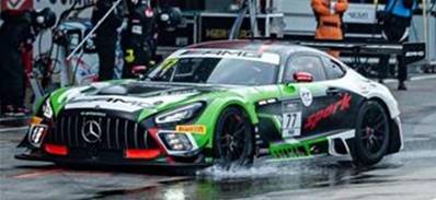 MERCEDES-AMG GT3 EVO N°77 Mercedes-AMG Team Craft-Bamboo Racing 10ème 1000km Suzuka 2025 K. Ohta - M. Götz - R. Aron (300ex.)
