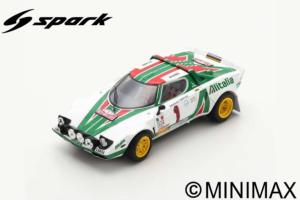 LANCIA Stratos HF N°1 Vainqueur Rallye Monte Carlo 1977  S. Munari - S. Maiga