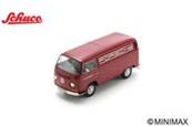 VW T2a box van PORSCHE Rouge 1/18