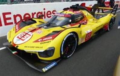 FERRARI 499P N°83 AF Corse 24H Le Mans 2024 R. Kubica - R. Shwartzman - Y. Ye 1/18