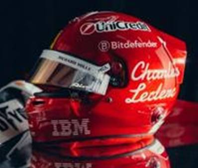 CASQUE Charles Leclerc - GP Italie 2025 1/5