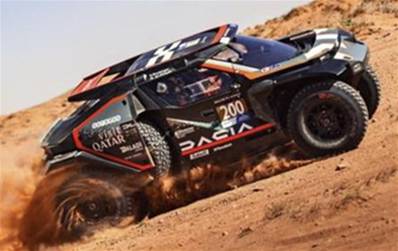 DACIA Sandrider N°200 The Dacia Sandriders 4ème Rallye Dakar 2025 N. Al-Attiyah – E. Boulanger